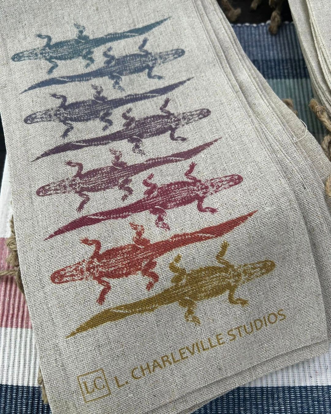 Alligator Wine Tote