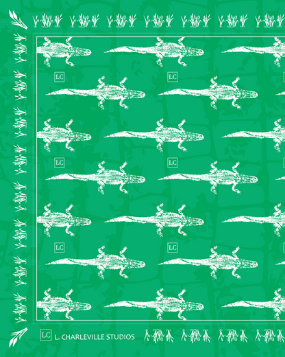 Cotton Bandana, Green