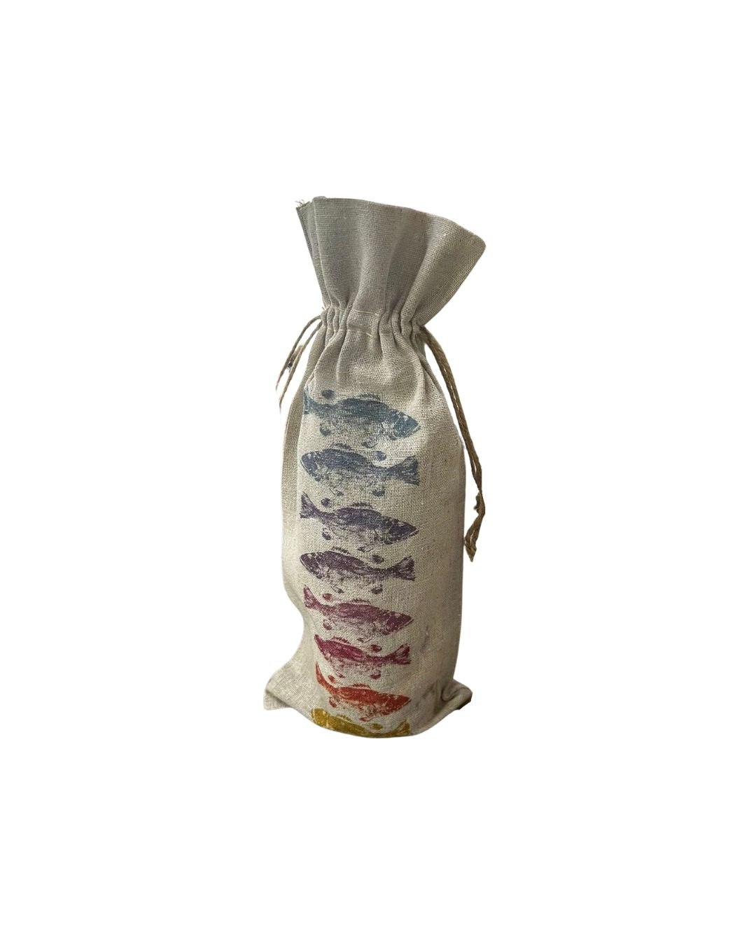 Fish Wine Tote